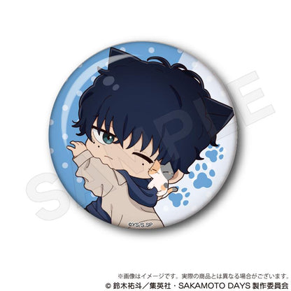 SAKAMOTO DAYS_徽章 貼貼貓ver. 【BOX／8個裝】