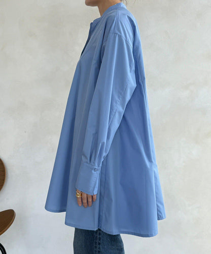 喇叭袖長款上衣