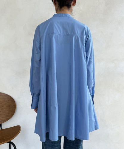 喇叭袖長款上衣