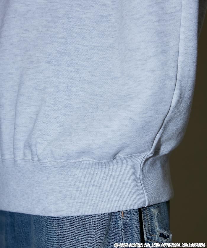 SANRIO 植絨與刺繡藝術衛衣