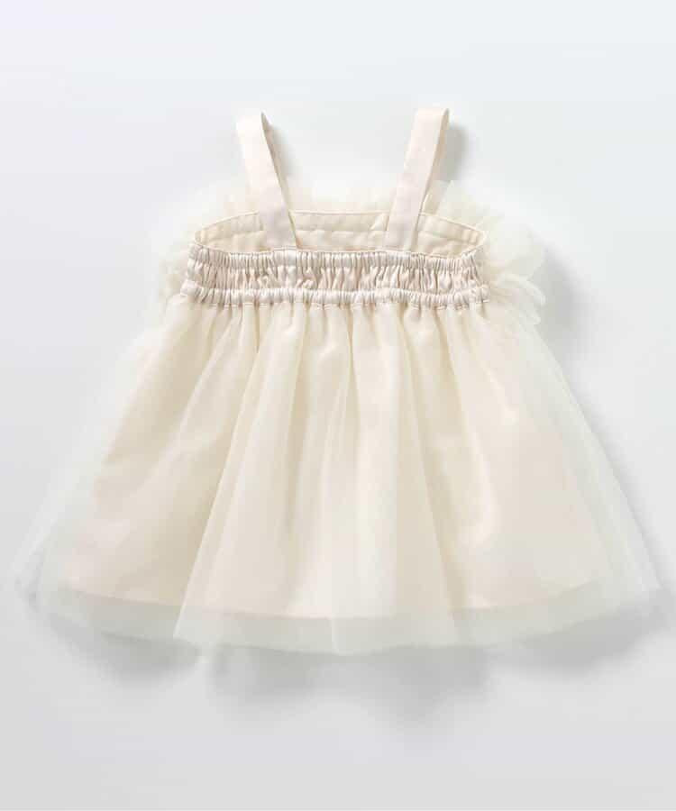 網紗吊帶連衣裙