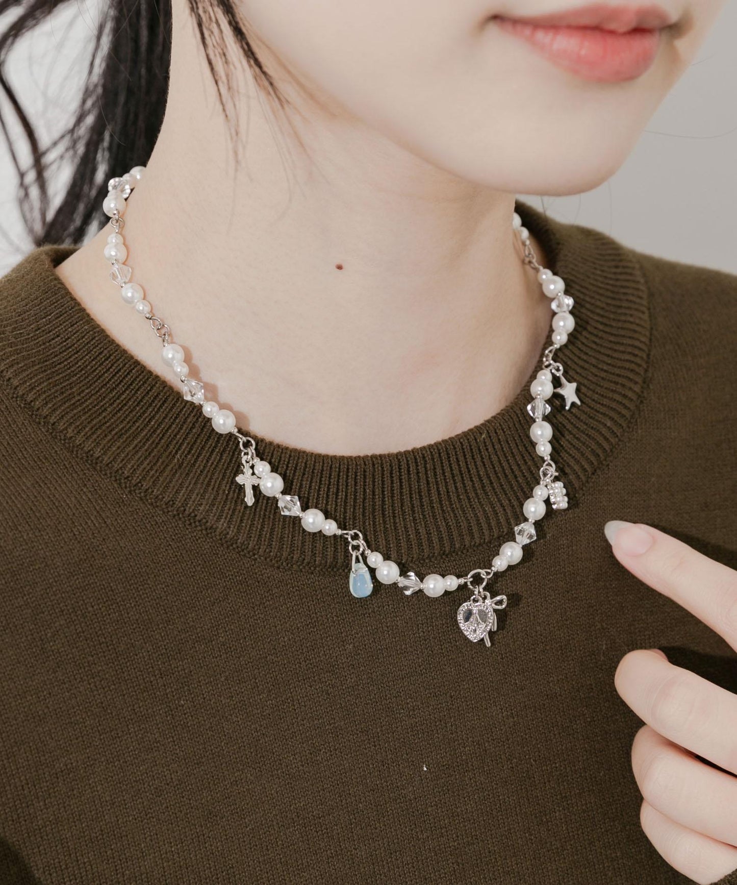閃亮魅力珍珠項鍊