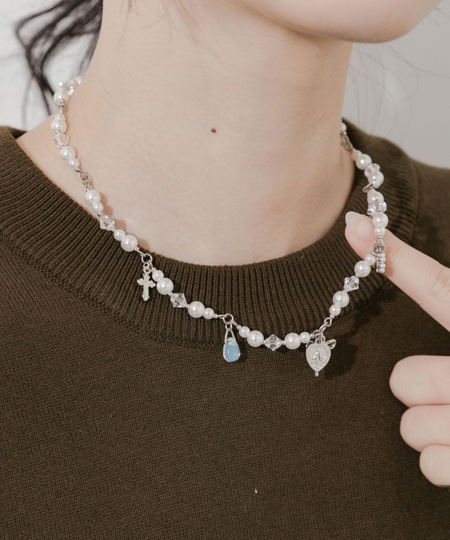 閃亮魅力珍珠項鍊