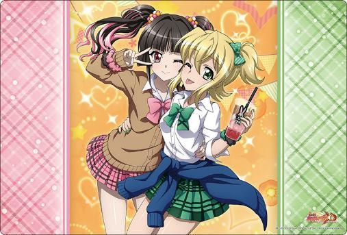 《戰姬絕唱Symphogear》XD UNLIMITED_布希路 橡膠墊收藏 V2 Vol.1887 月讀調&曉切歌