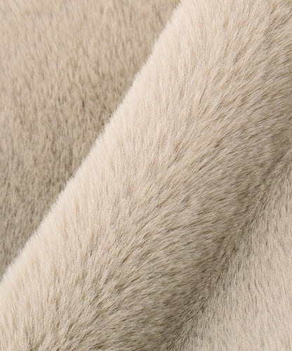 FR(13)NDS /フレンズ/仿皮草連帽短夾克