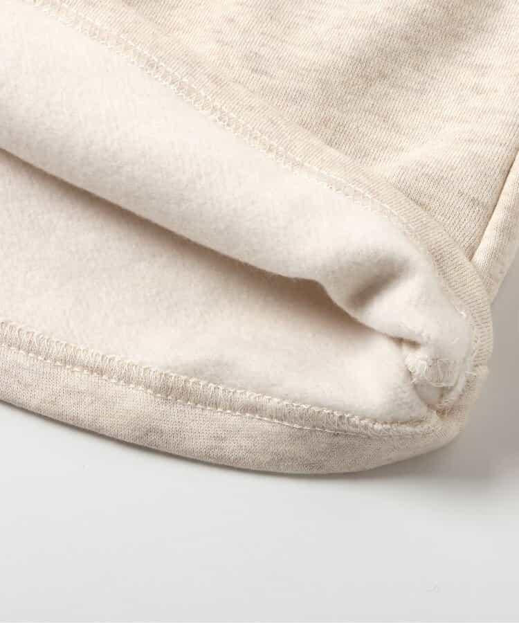 袖部羊羔絨連衣裙