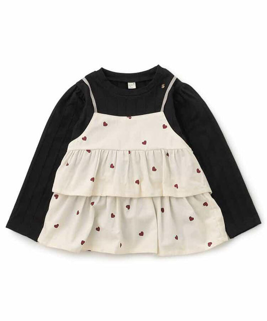 拼接層疊設計上衣