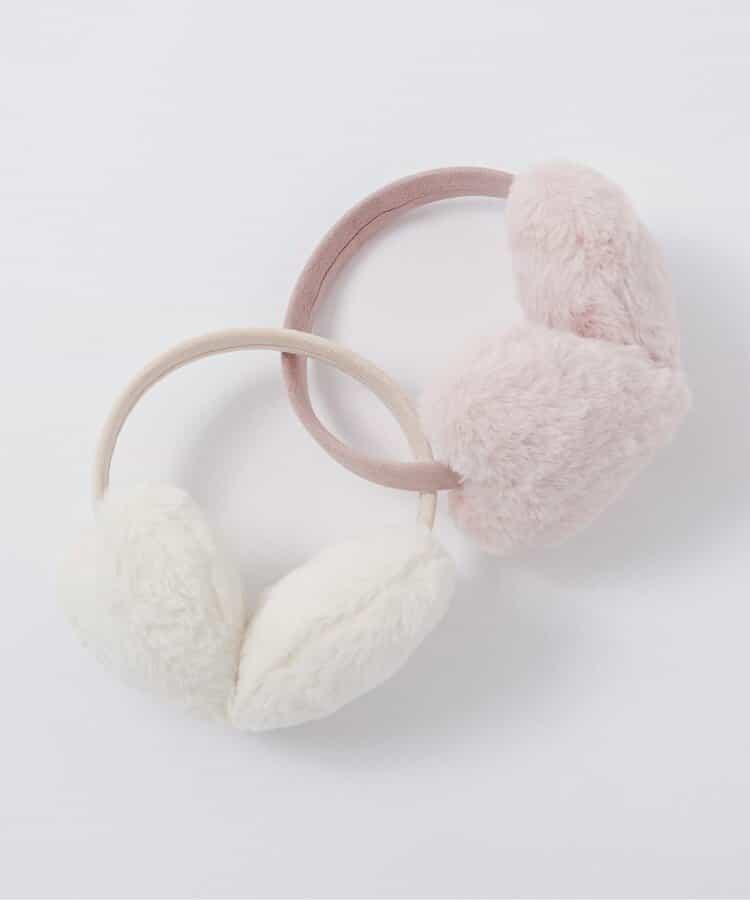 愛心毛絨耳罩