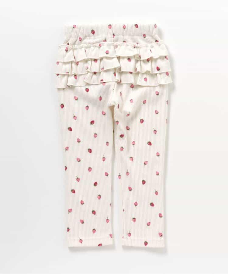 加厚荷葉邊打底褲/7days Style褲子 十分褲