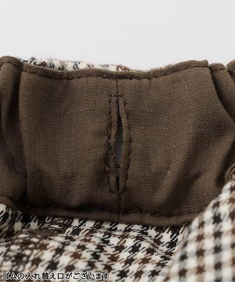 側邊蝴蝶結波浪邊短褲