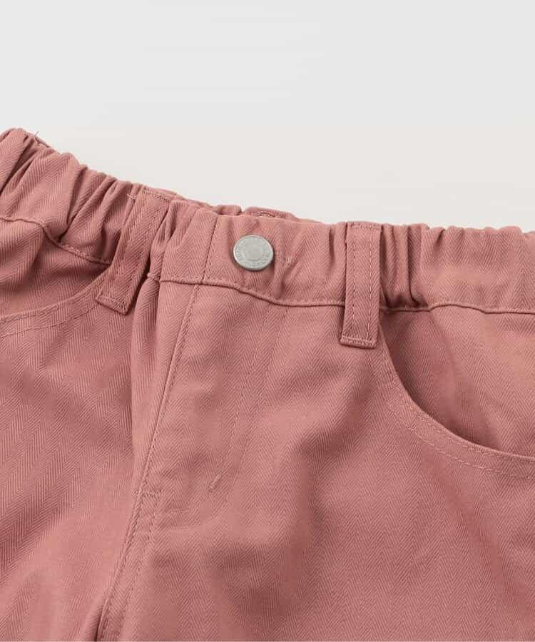 愛心口袋桶形褲 10分長度