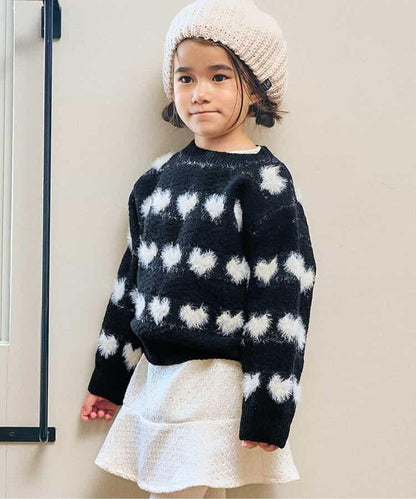 毛絨圖案針織衫_可機洗