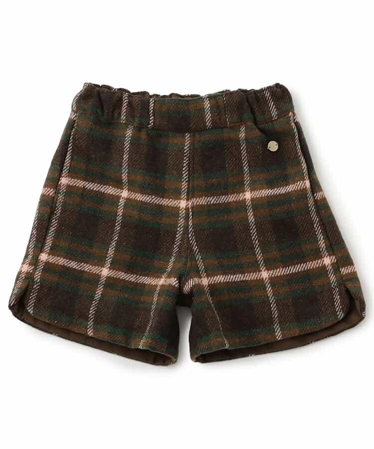 【リンク】保暖格紋短褲