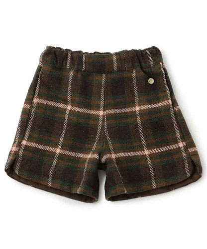 【リンク】保暖格紋短褲