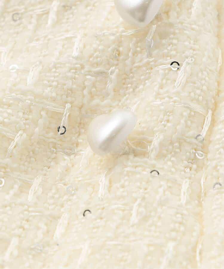 亮片斜紋呢半身裙褲