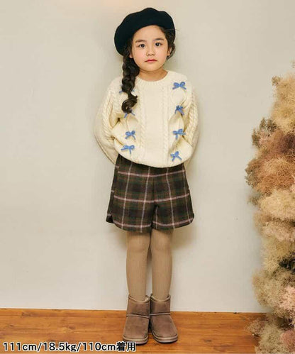 【リンク】保暖格紋短褲