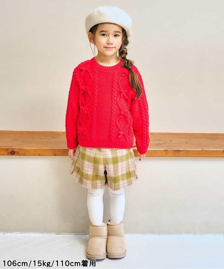 【リンク】保暖格紋短褲