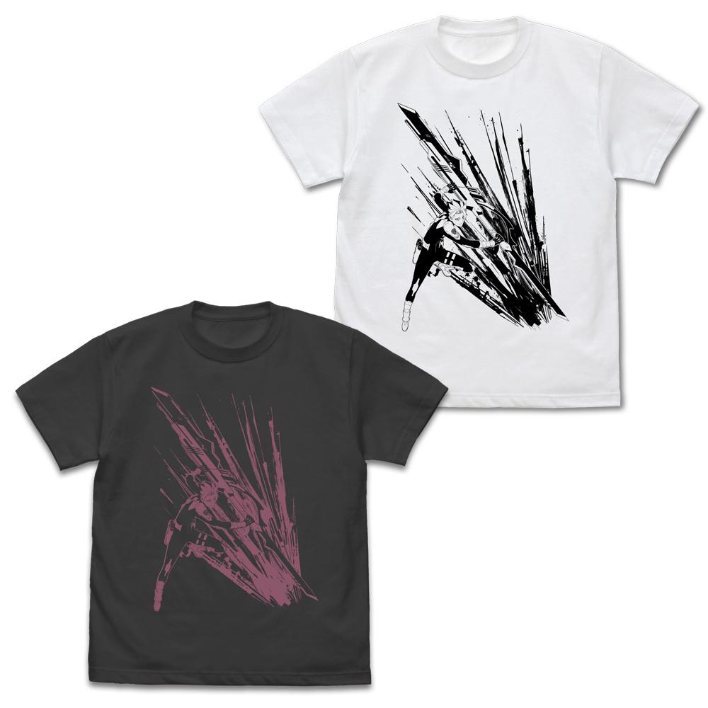 怪獸8號_XL碼_鳴海弦 T恤/白色