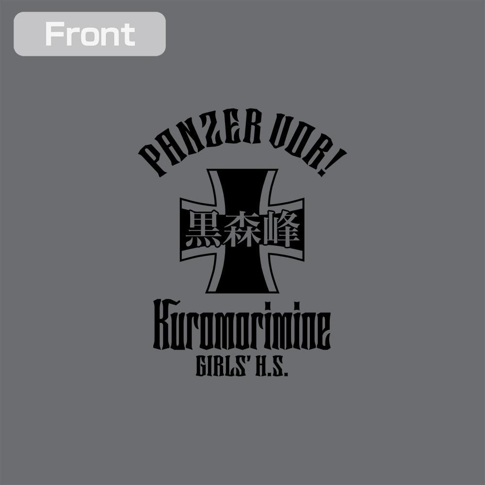 少女與戰車 最終章_XXL碼_黑森峰女學園 拉鍊連帽衛衣 Ver.3.0/混灰色