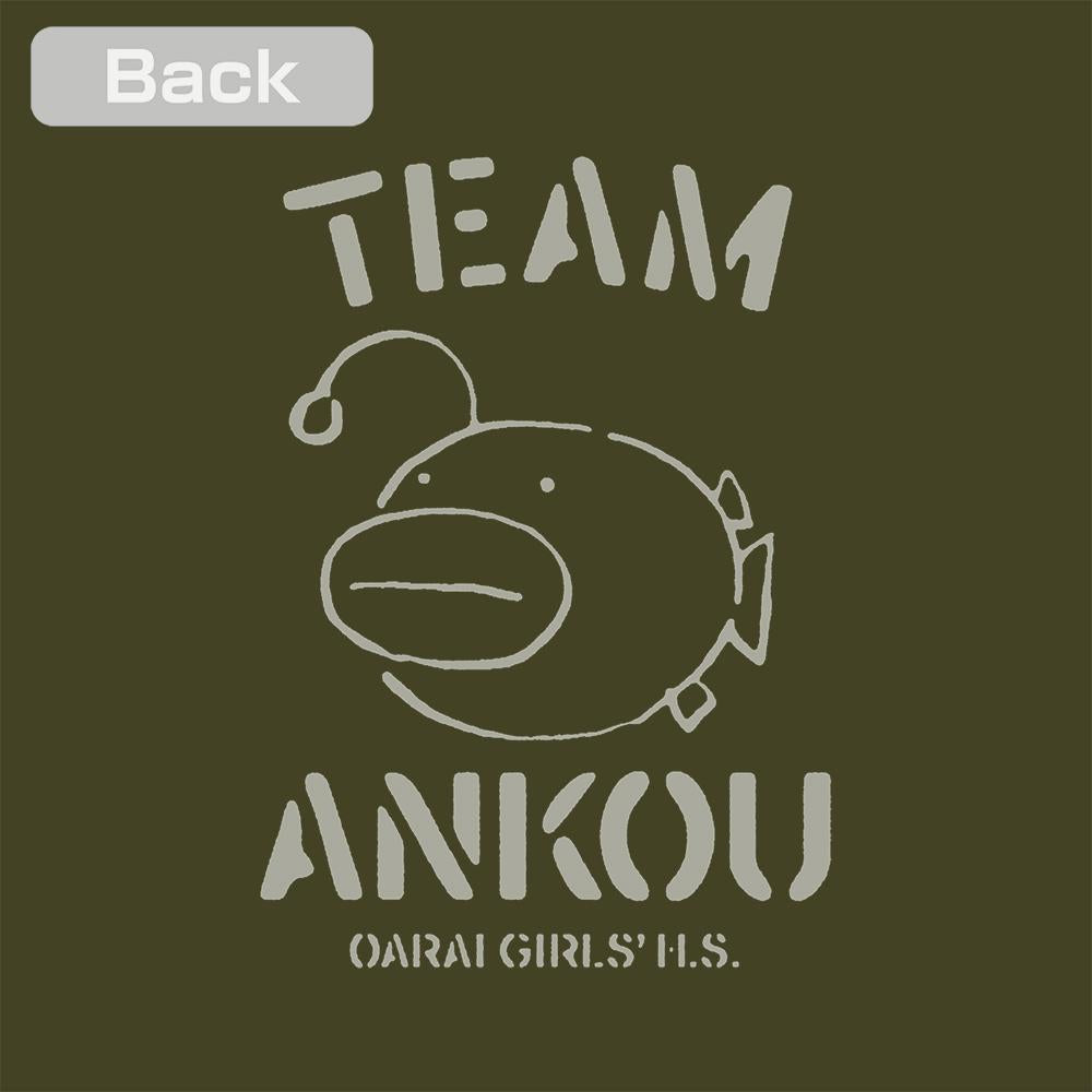 少女與戰車 最終章_M碼_鯉魚隊 拉鍊連帽衫Ver.3.0/苔蘚綠