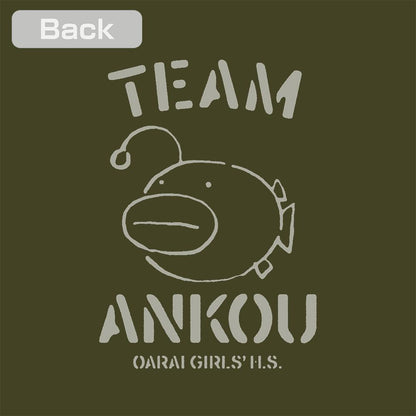 少女與戰車 最終章_M碼_鯉魚隊 拉鍊連帽衫Ver.3.0/苔蘚綠