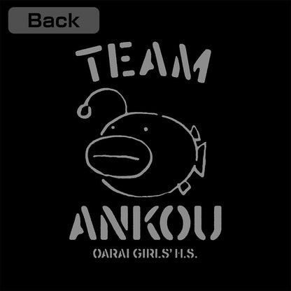 少女與戰車 最終章_M碼_鯉魚隊 拉鍊連帽衫Ver.3.0/黑色