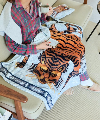 法蘭絨羊羔絨毛毯