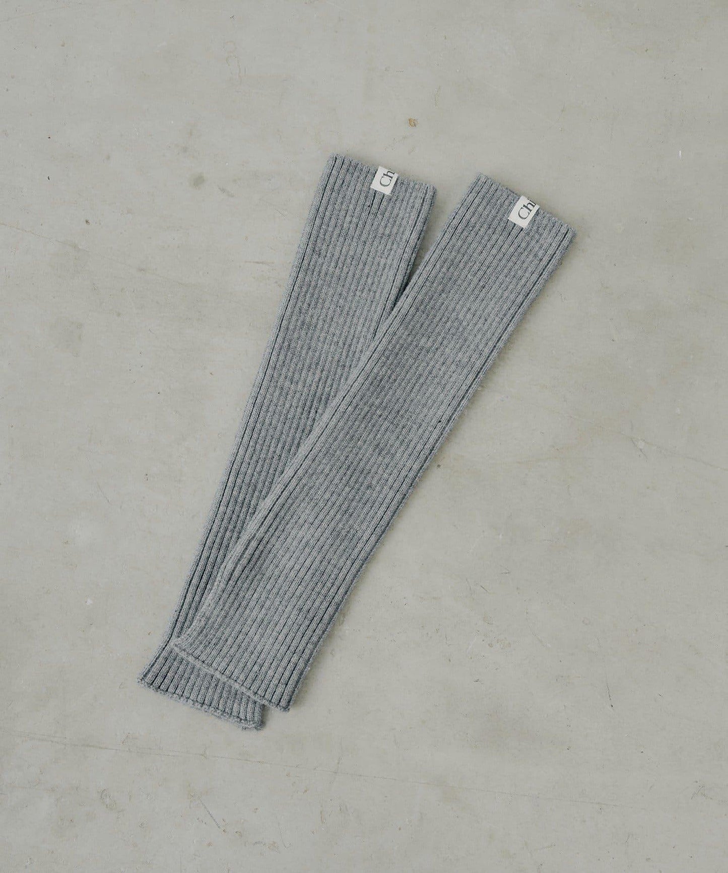 帶名字標籤羅紋護腿襪