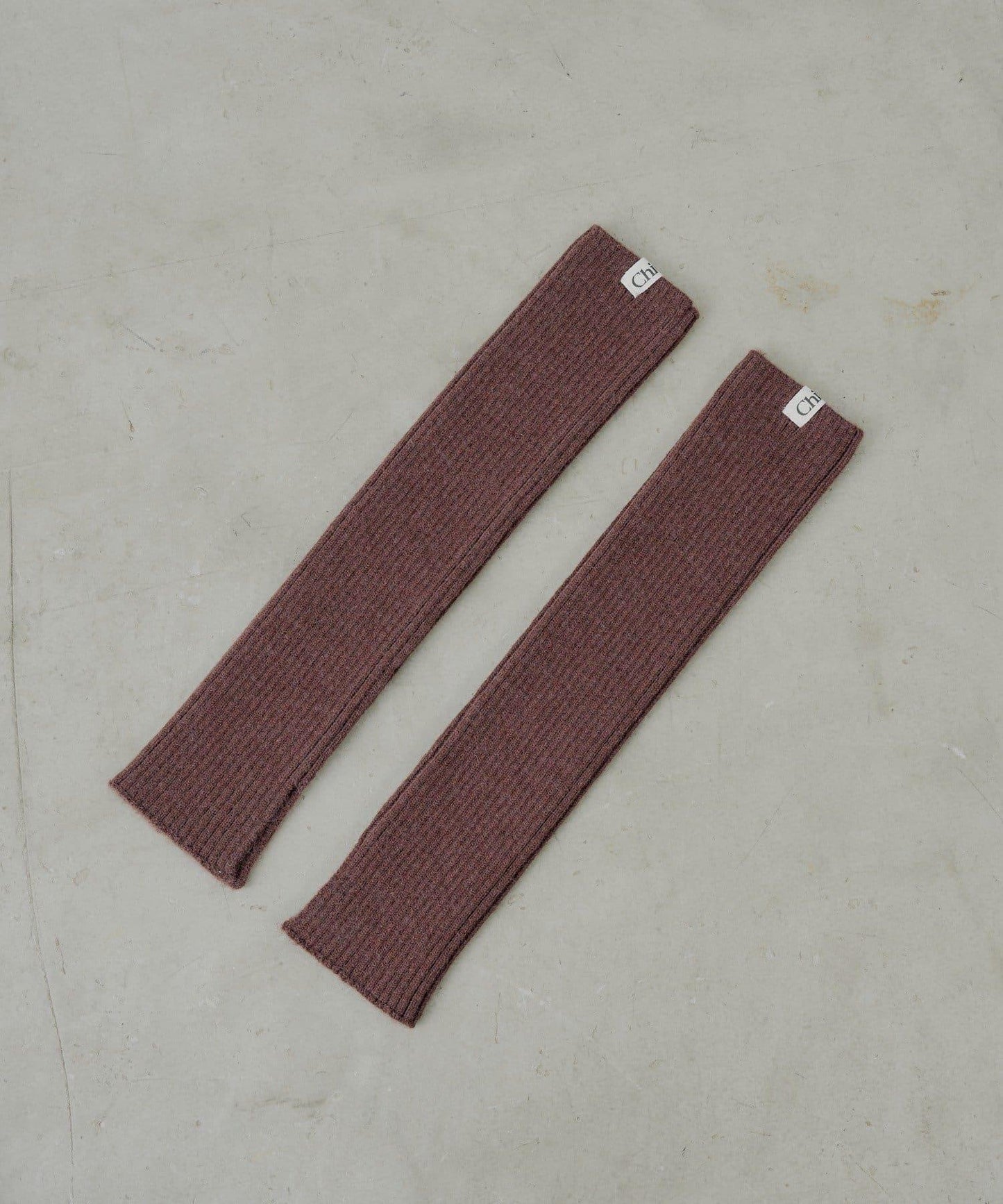 帶名字標籤羅紋護腿襪