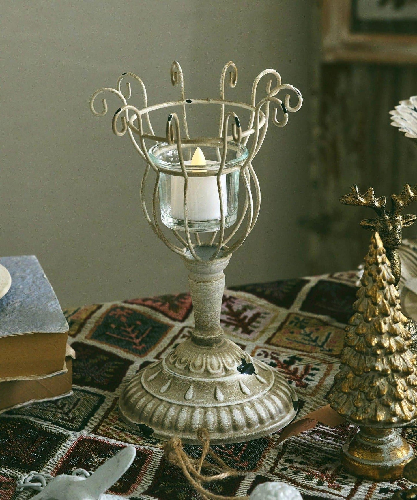 LED蠟燭臺/聖誕集市