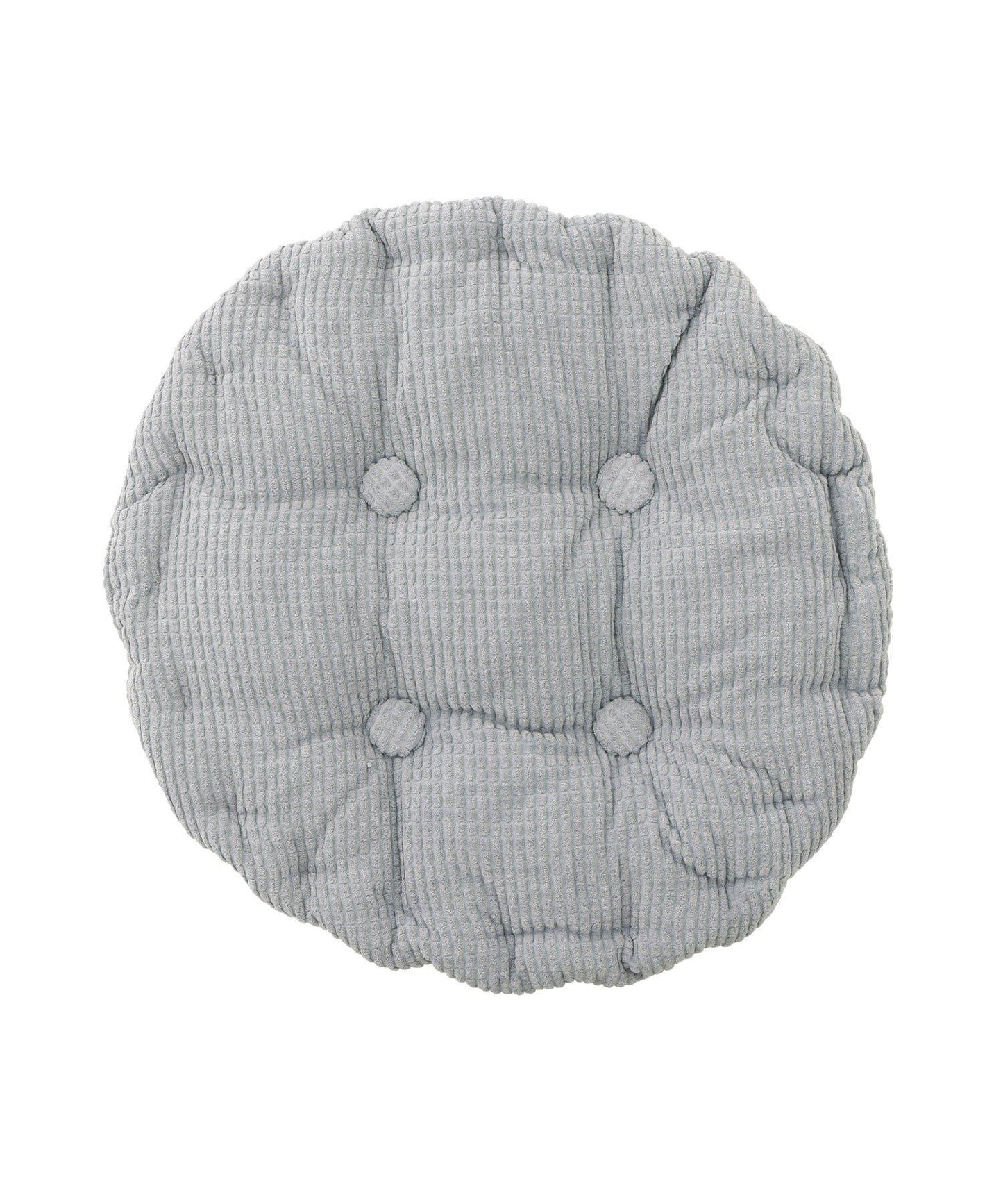 燈芯絨圓形座墊