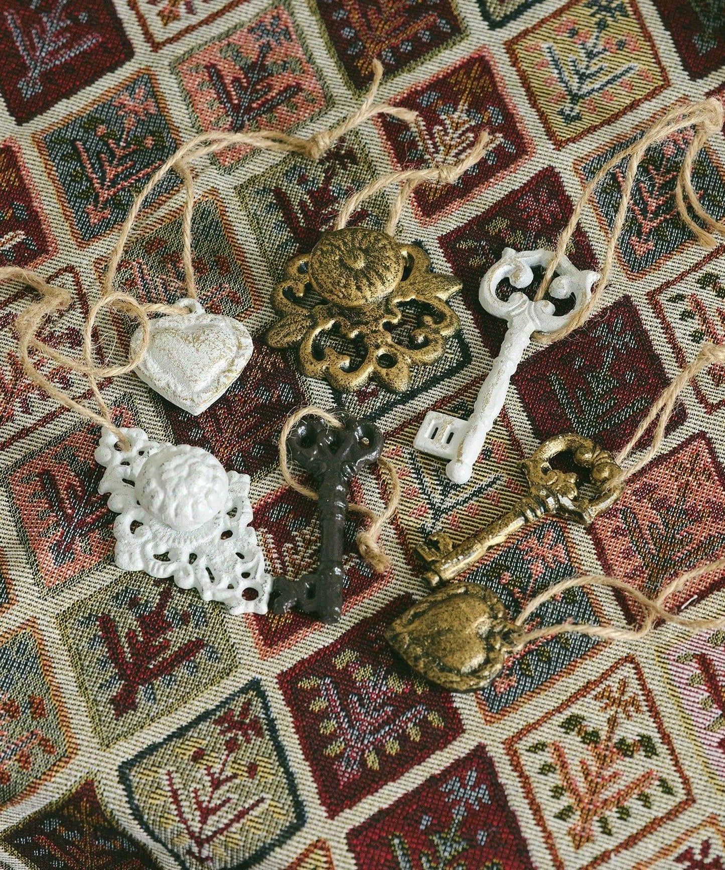 愛心鐵藝裝飾品/聖誕集市