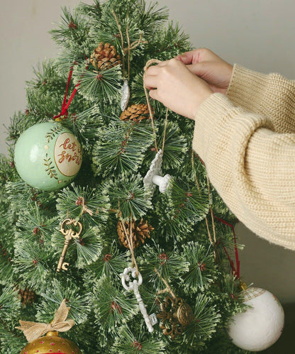 花朵門把手裝飾/聖誕跳蚤市場
