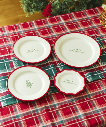 聖誕主題餐盤：21cm/聖誕下午茶