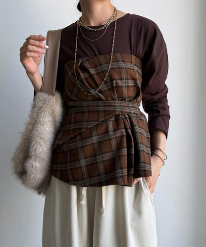 保暖寬鬆長袖T恤