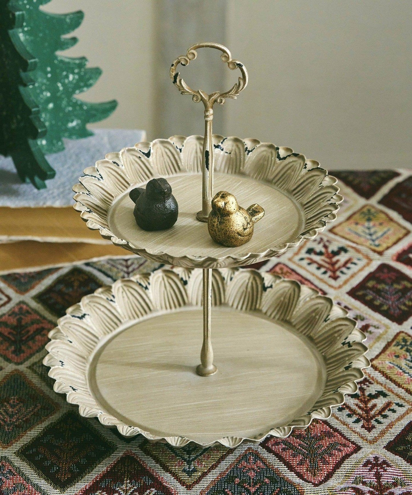 鳥造型迷你擺件/聖誕跳蚤市場