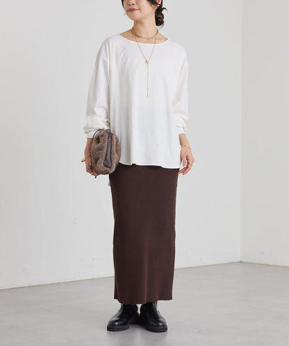 【百搭款】醋酸纖維剪裁套頭衫/預計11月下旬發貨