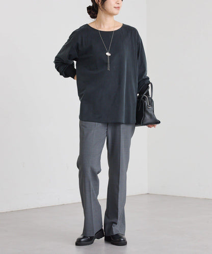 【百搭款】醋酸纖維剪裁套頭衫/預計11月下旬發貨