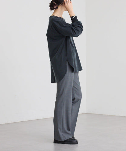 【百搭款】醋酸纖維剪裁套頭衫/預計11月下旬發貨