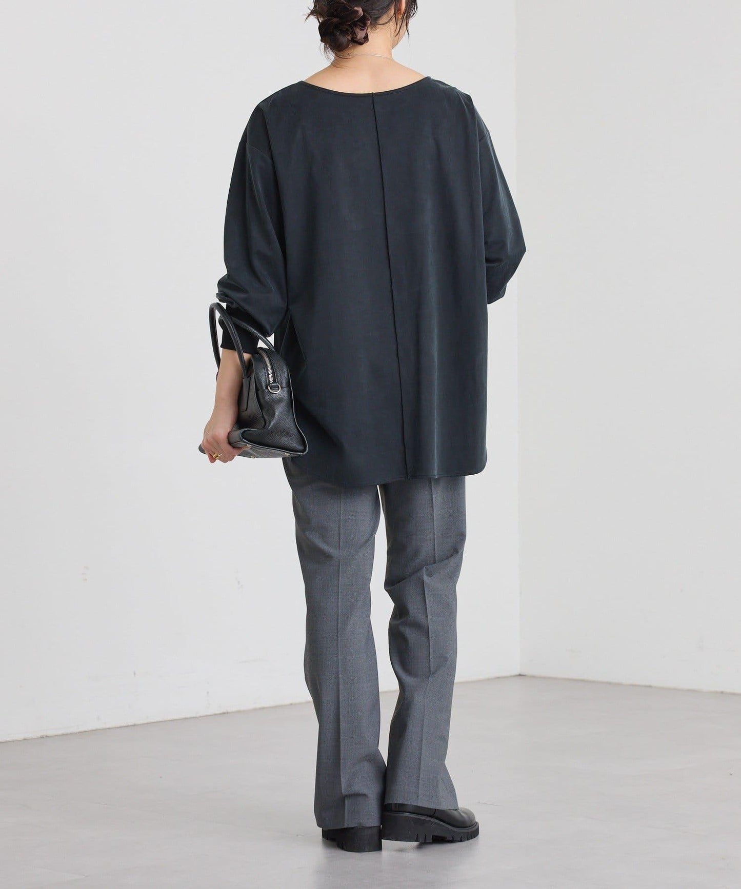 【百搭款】醋酸纖維剪裁套頭衫/預計11月下旬發貨