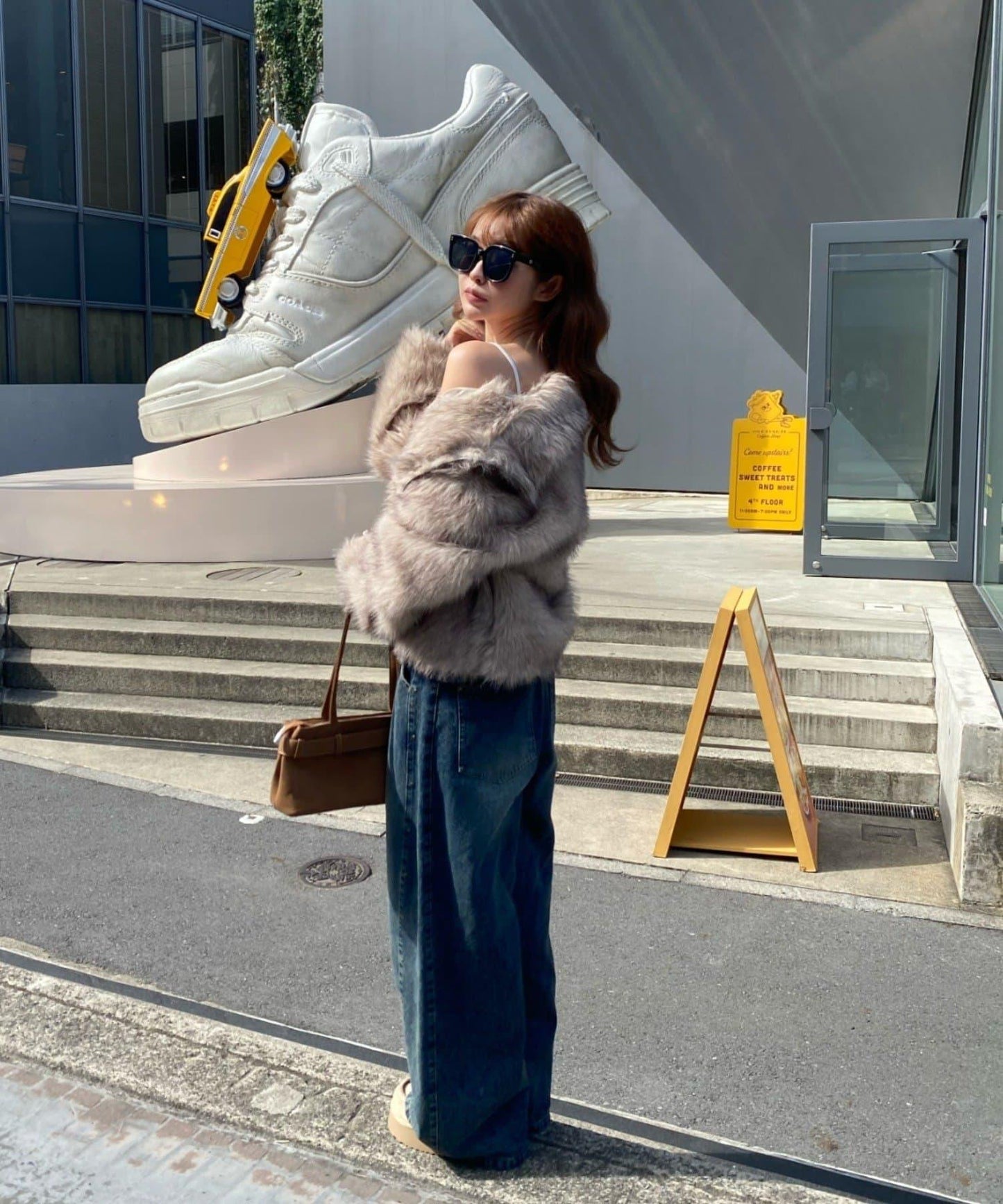 雙拉鍊毛絨外套 / 輕量外套