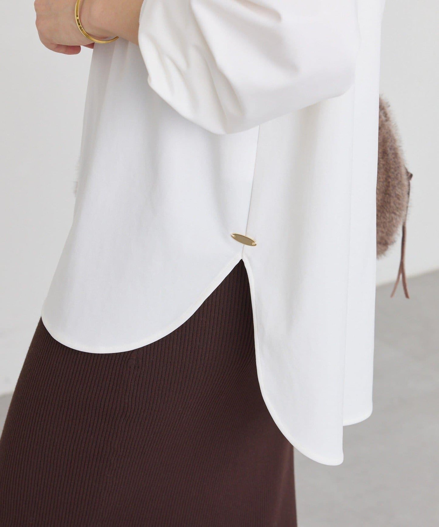 【百搭款】醋酸纖維剪裁套頭衫/預計11月下旬發貨