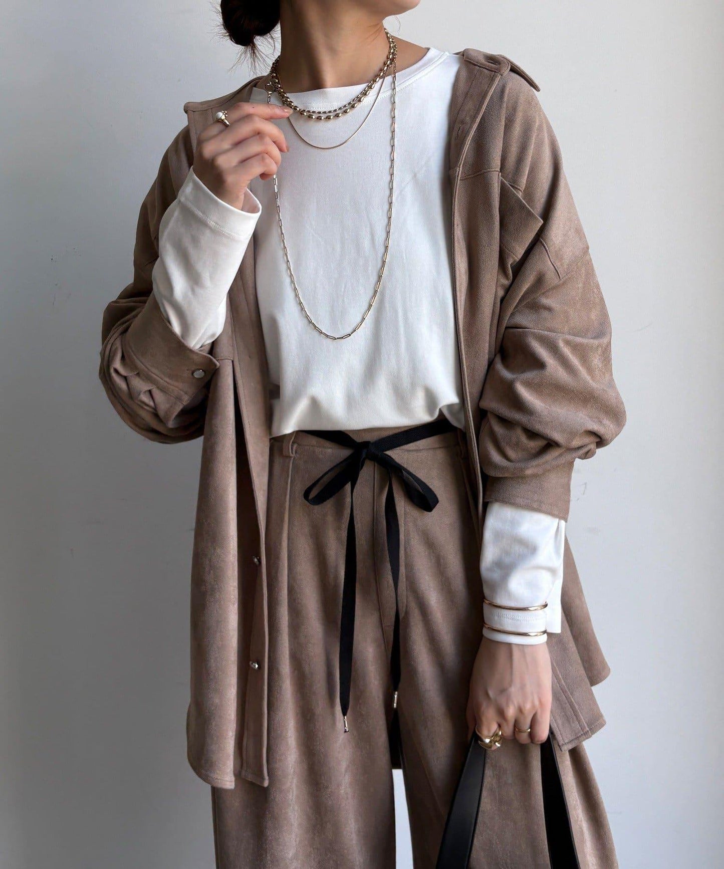 保暖寬鬆長袖T恤