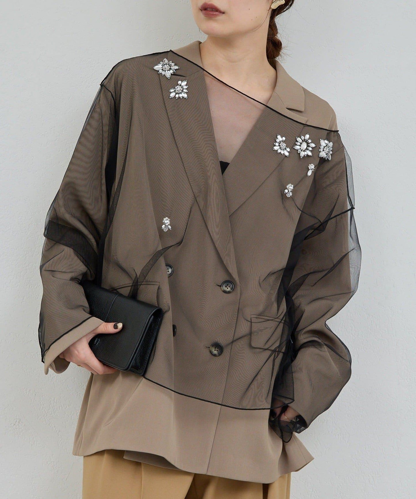 【25週年紀念款】珠飾針織套頭衫