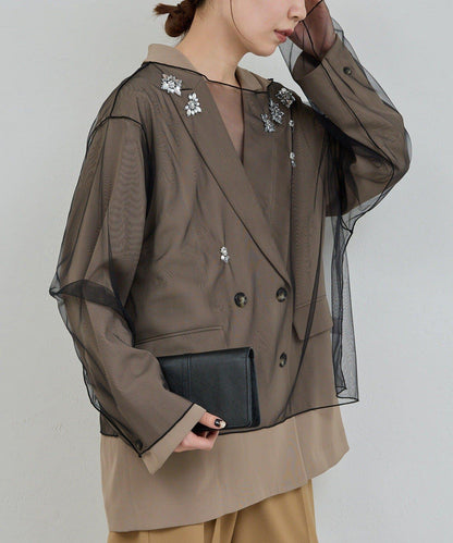 【25週年紀念款】珠飾針織套頭衫