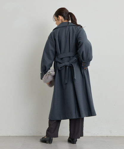 《ふんわり暖か》羊駝絨感插肩袖針織衫