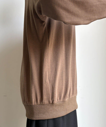 透視拼接針織衫