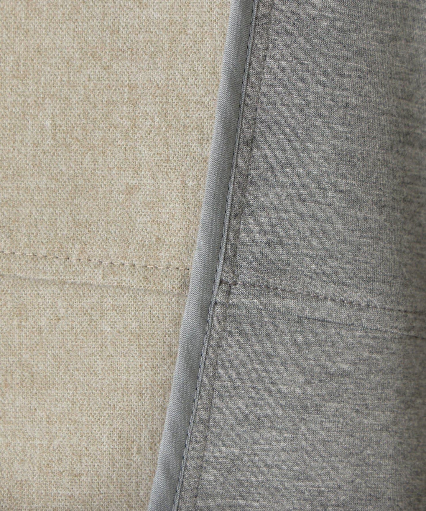 保暖拼接後褶長袖T恤