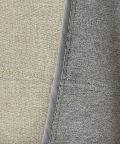 保暖拼接後褶長袖T恤