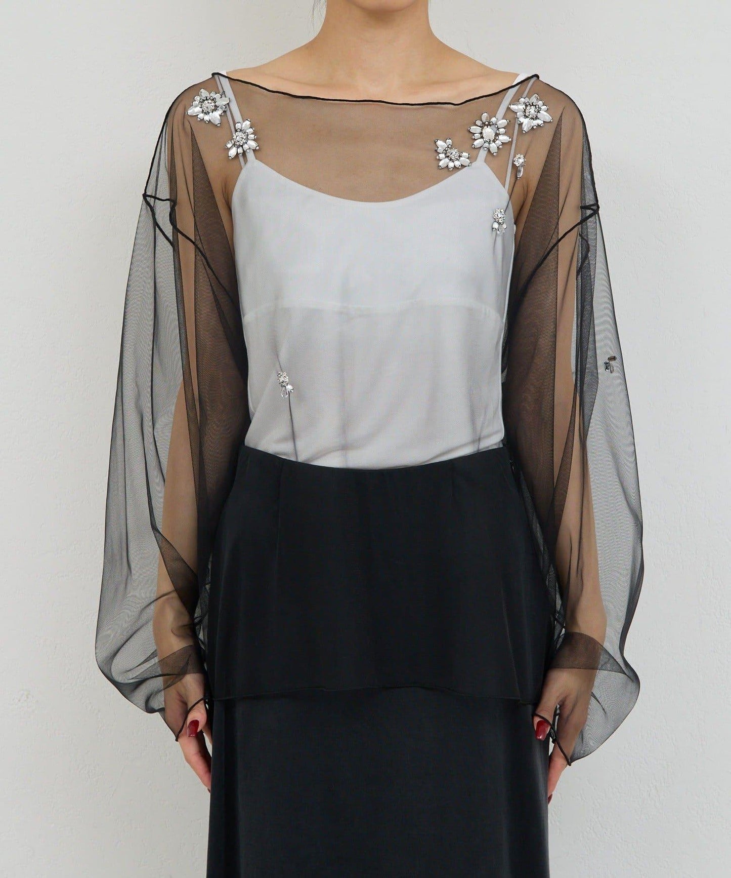 【25週年紀念款】珠飾針織套頭衫